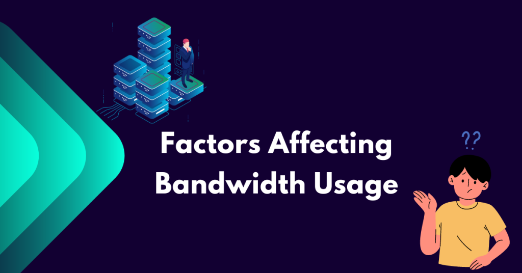 web hosting plan bandwidth limit factor affecting bandwidth usage